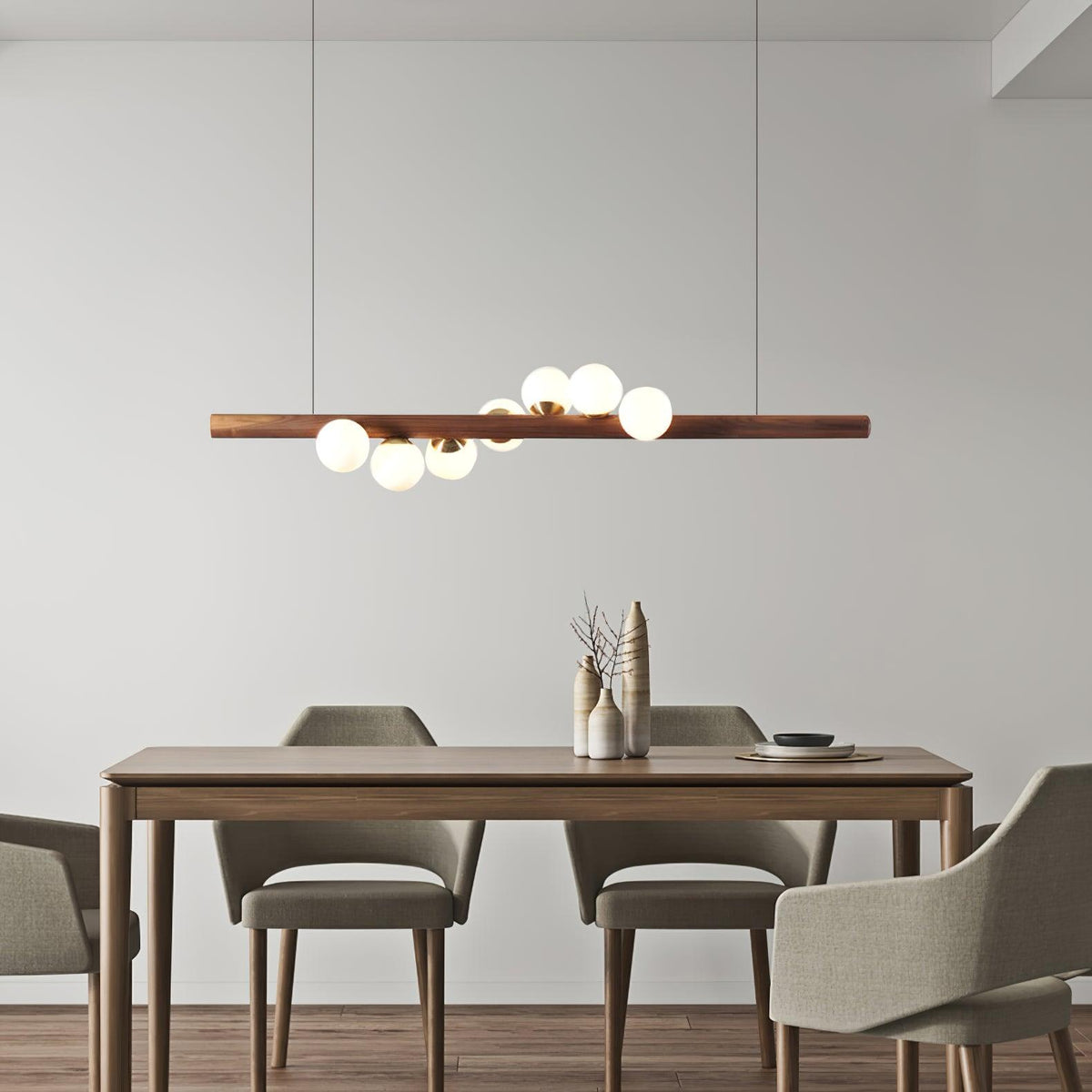 Arox Scandinavische houten hanglamp
