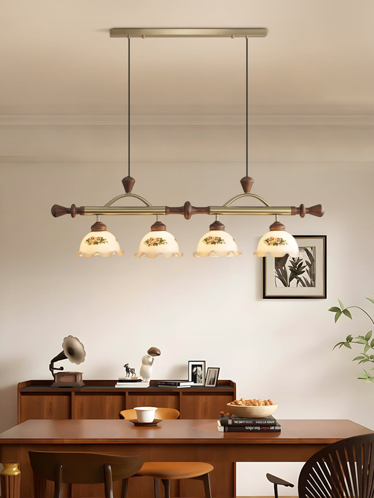 Valcrest Floral Patroon Meerdere Hanglampen