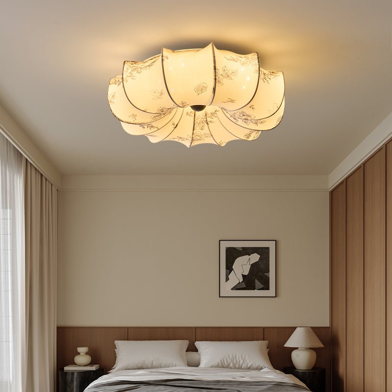 Vivaria Premium Noordse kunst houten katoenen plafondlamp