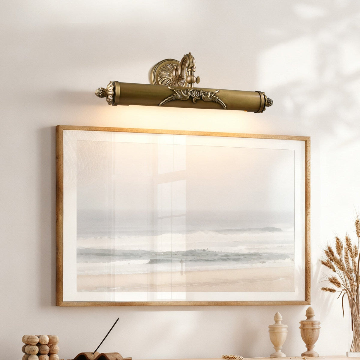 Casuaria Beam messing wandlamp
