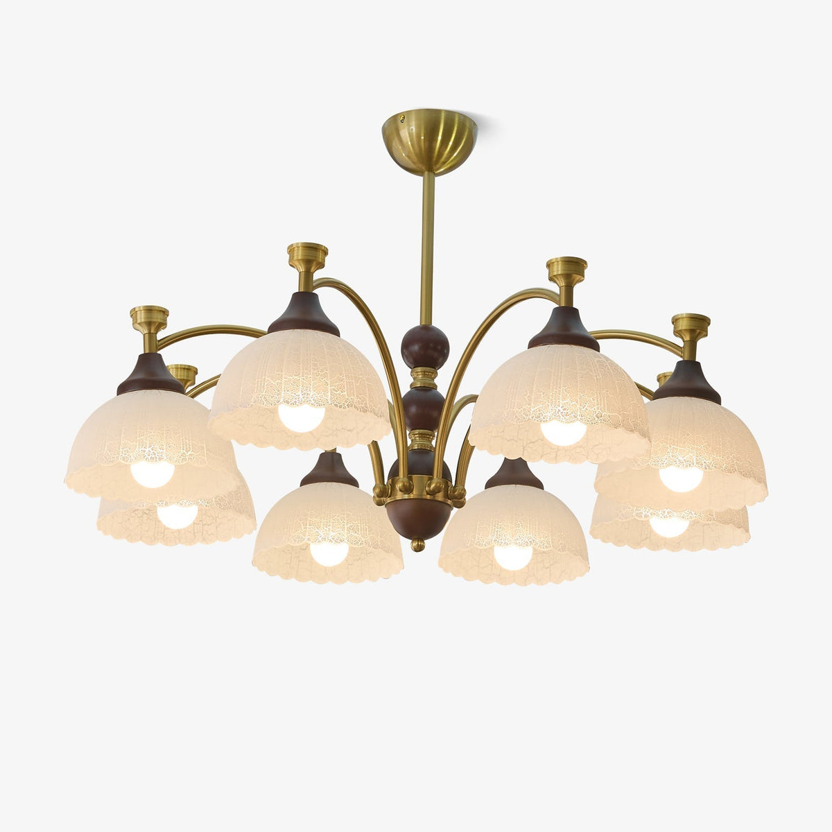Vosolir Traditionele Elegantie Houten Kroonluchter