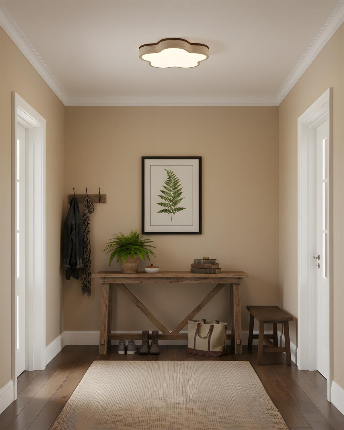 Calinira vlakke plafondlamp