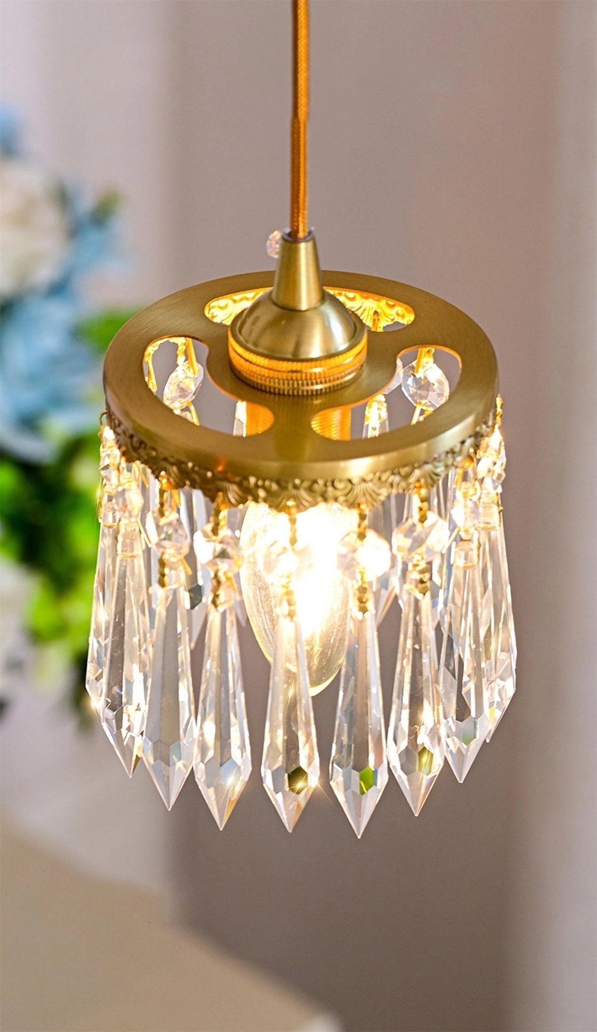 Bex Flying Angel wandlamp van glas