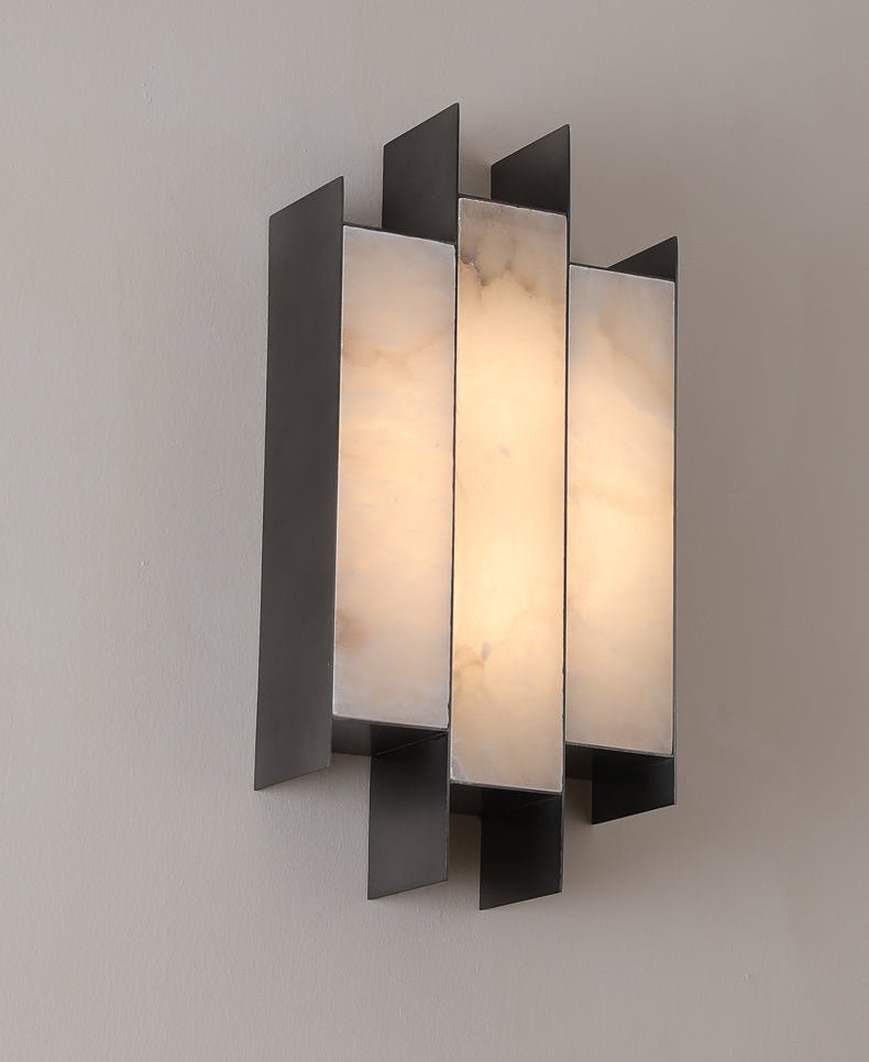 Finto Panel Moderne wandlamp met albast