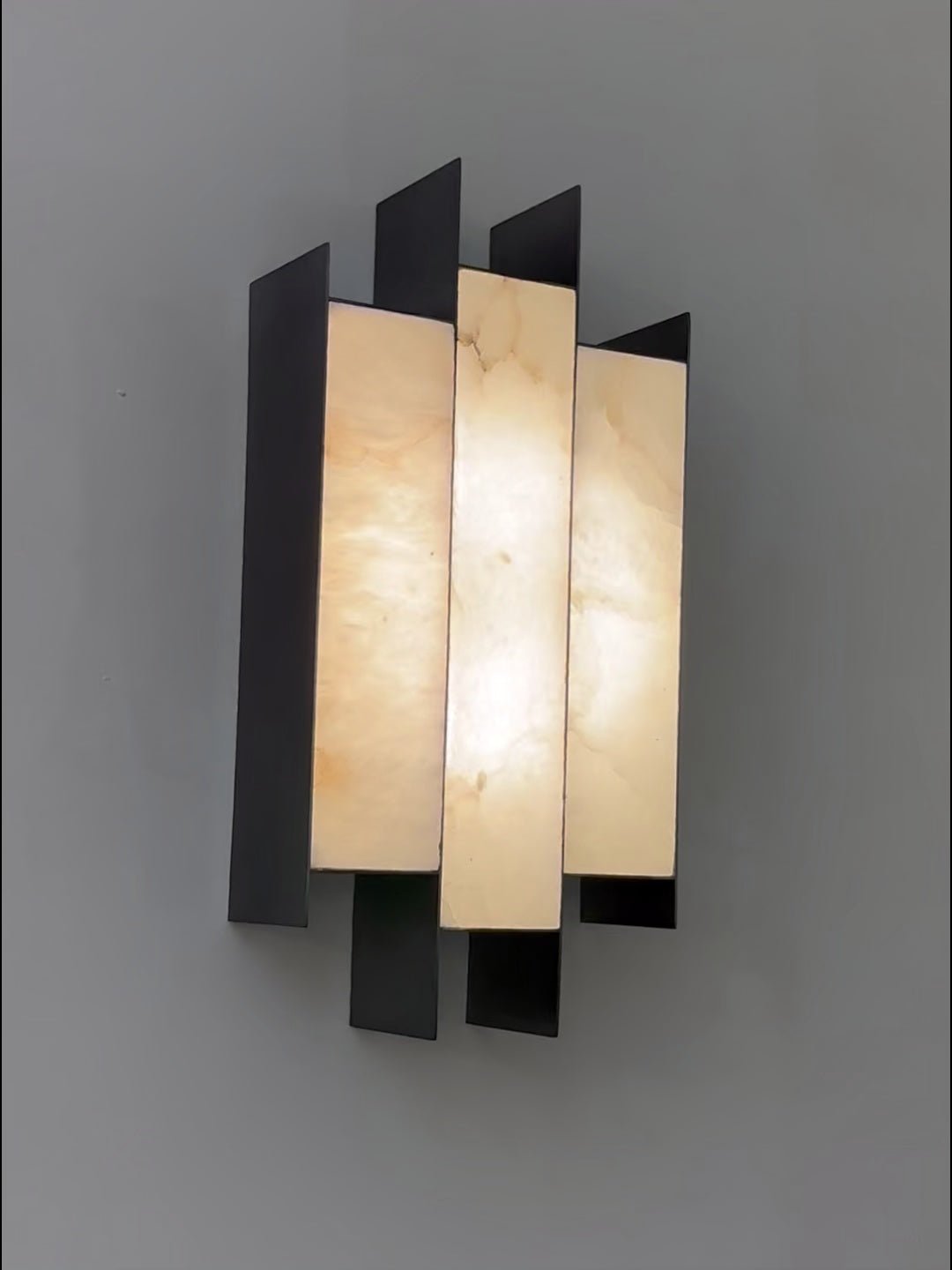 Finto Panel Moderne wandlamp met albast