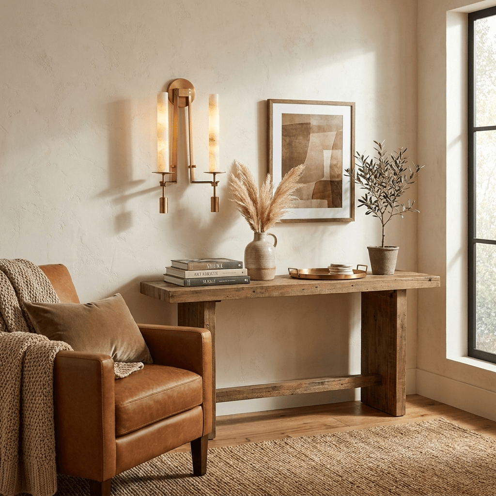 Albasten wandlamp Frans classicisme