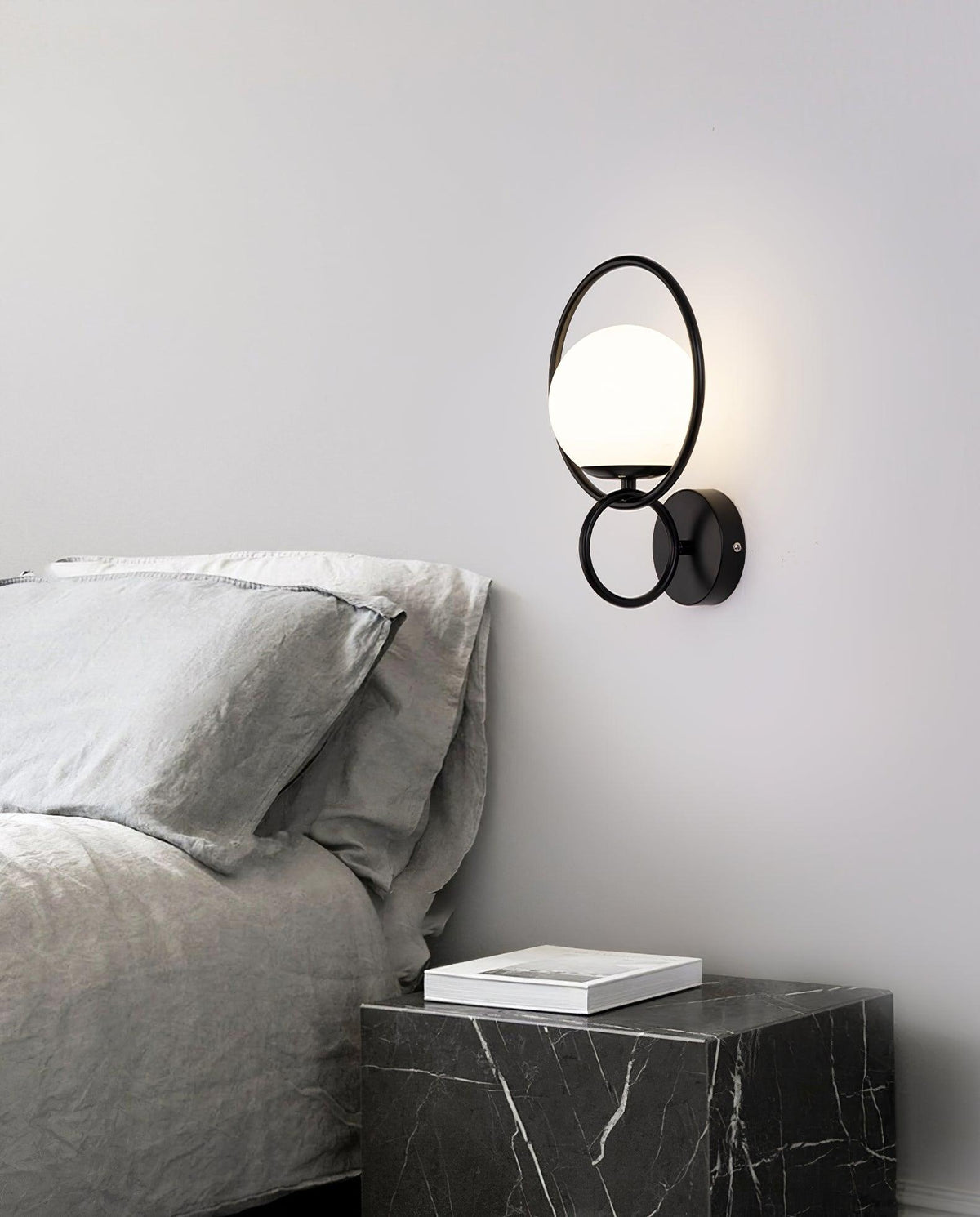 Zesilan wandlamp met glas