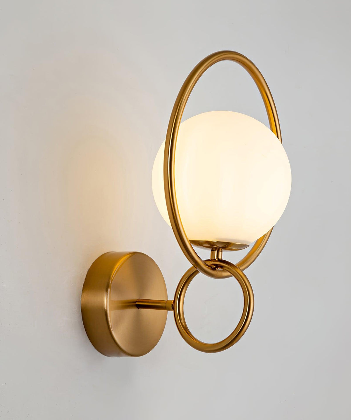 Zesilan wandlamp met glas