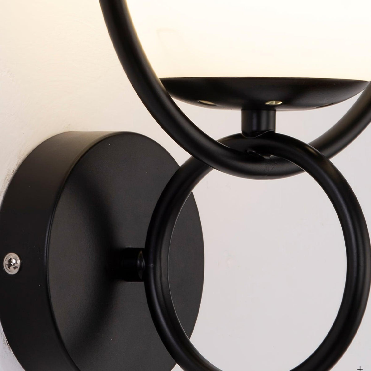 Zesilan wandlamp met glas