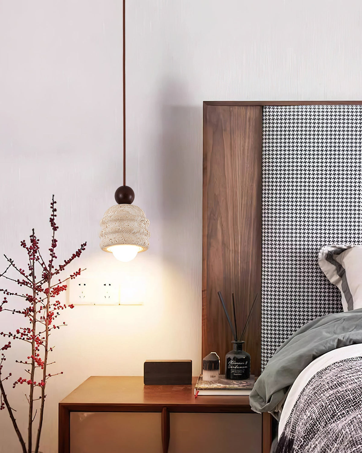 Tavinenne travertin Ripple hanglamp