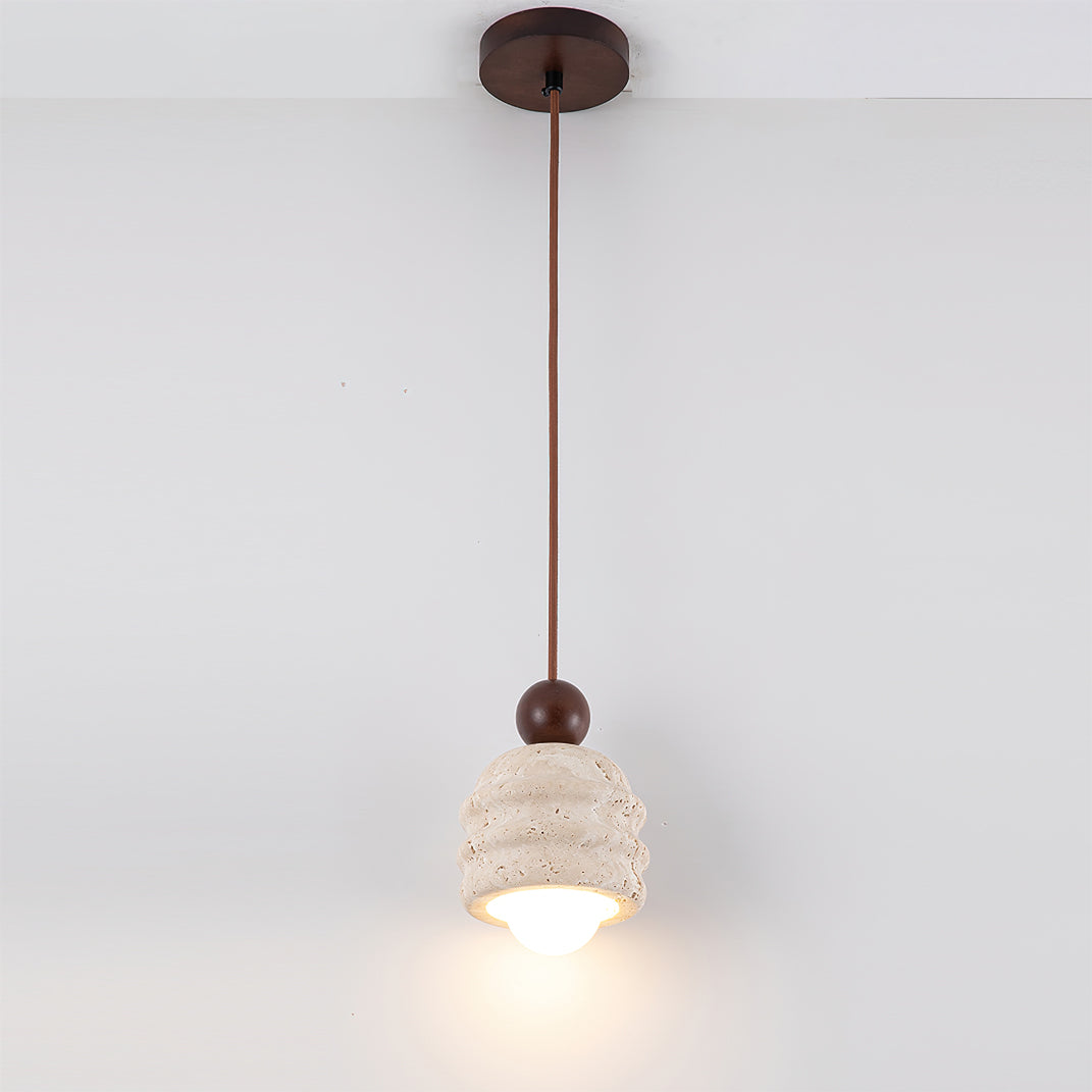 Tavinenne travertin Ripple hanglamp
