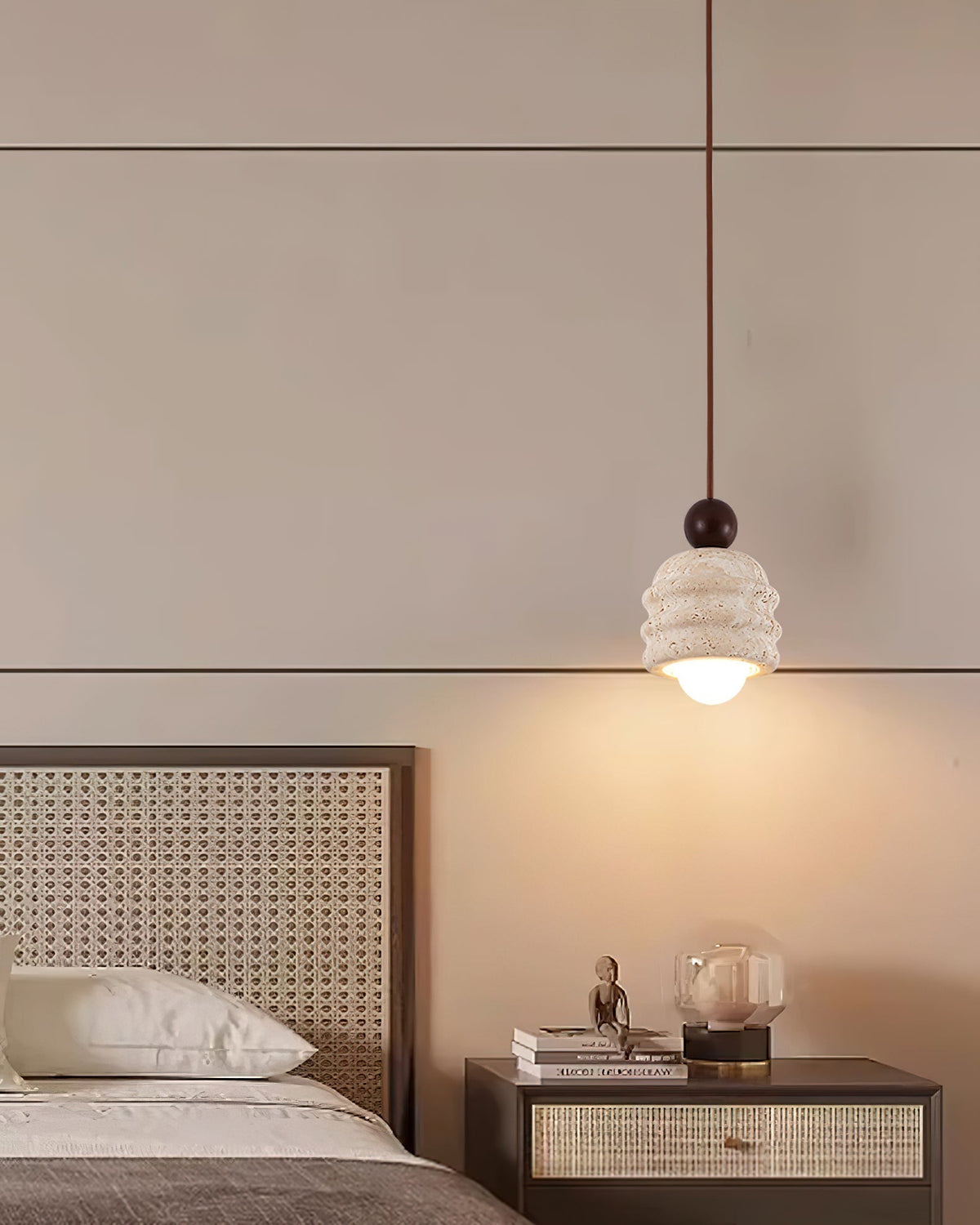 Tavinenne travertin Ripple hanglamp