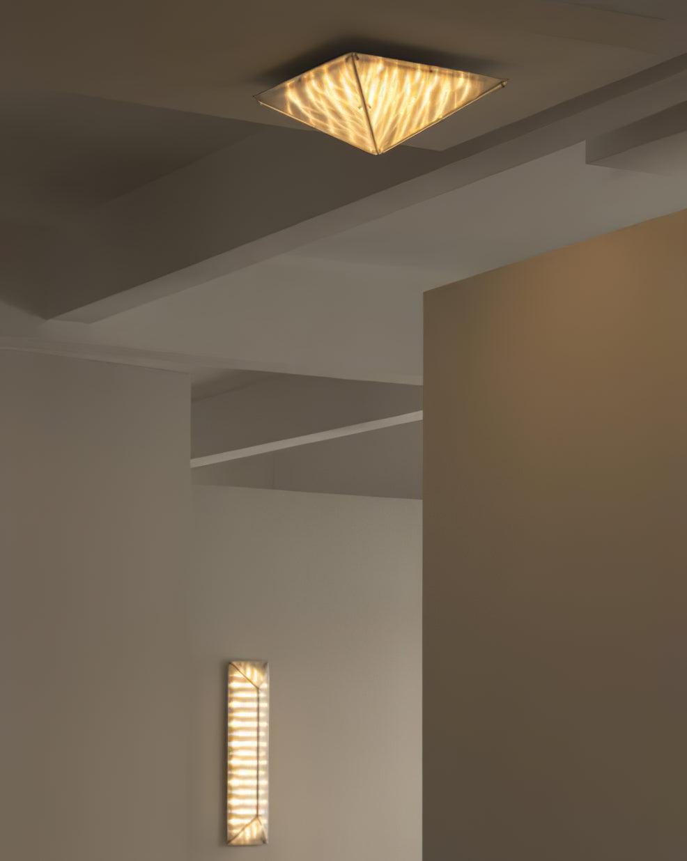 Facet Moderne hanglamp van glas met chrome afwerking