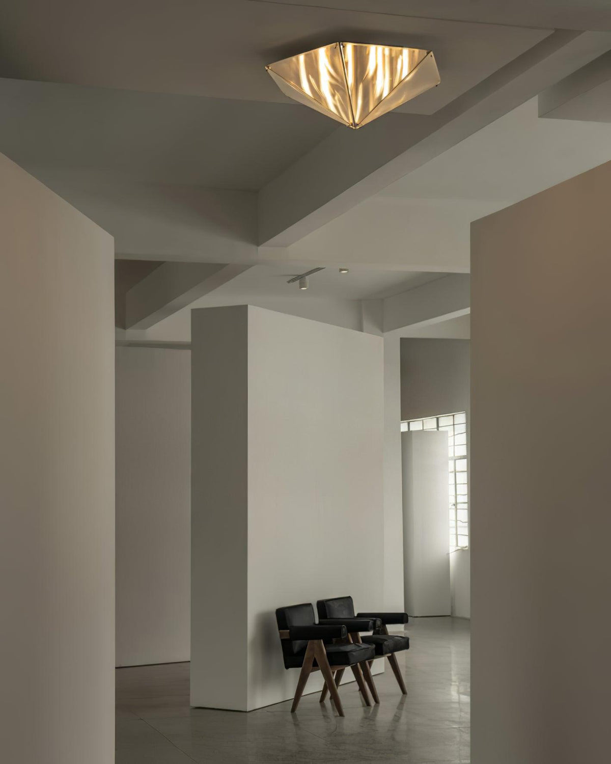 Facet Moderne hanglamp van glas met chrome afwerking
