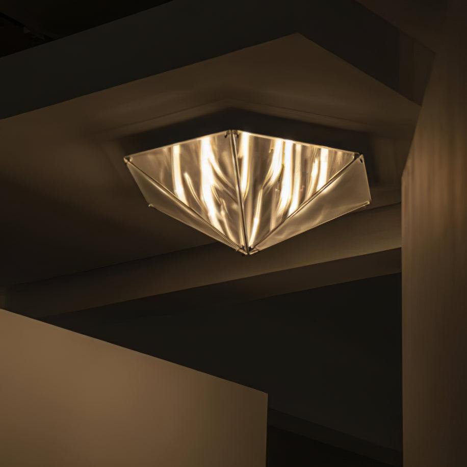 Facet Moderne hanglamp van glas met chrome afwerking