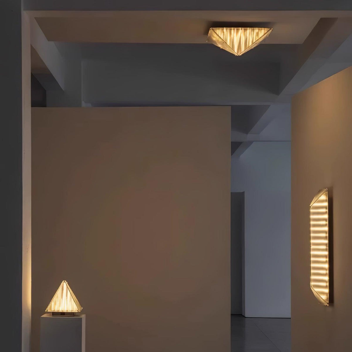 Facet Moderne hanglamp van glas met chrome afwerking