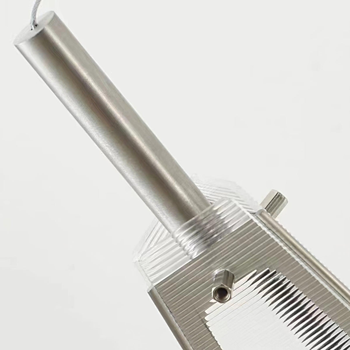 Adan moderne hanglamp met minimalistisch kunstwerk