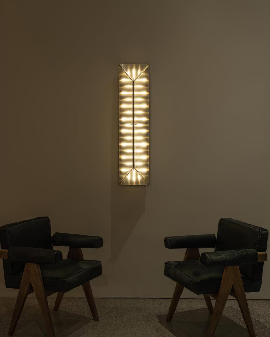 Prism Moderne wandlamp van glas met chroomafwerking