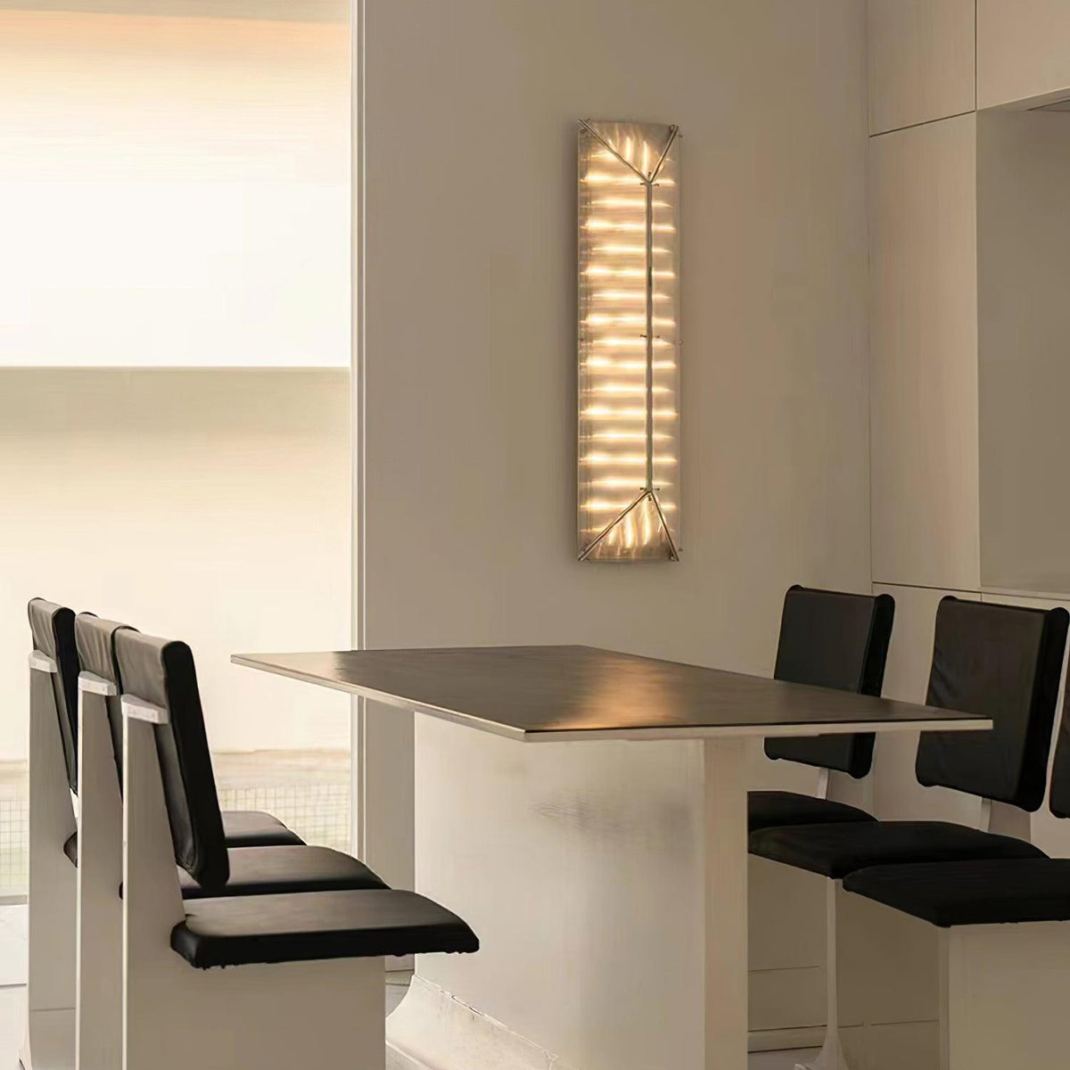 Prism Moderne wandlamp van glas met chroomafwerking