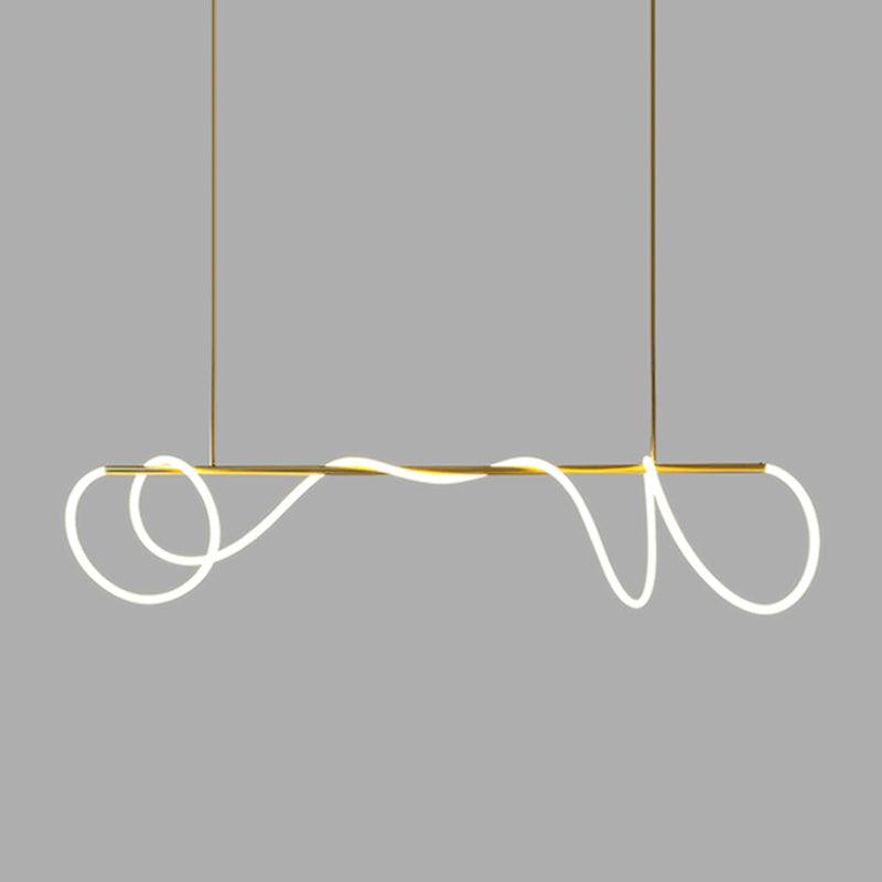 Vocor Kroonluchter Flexibel Silicone Curve Modern Elegant