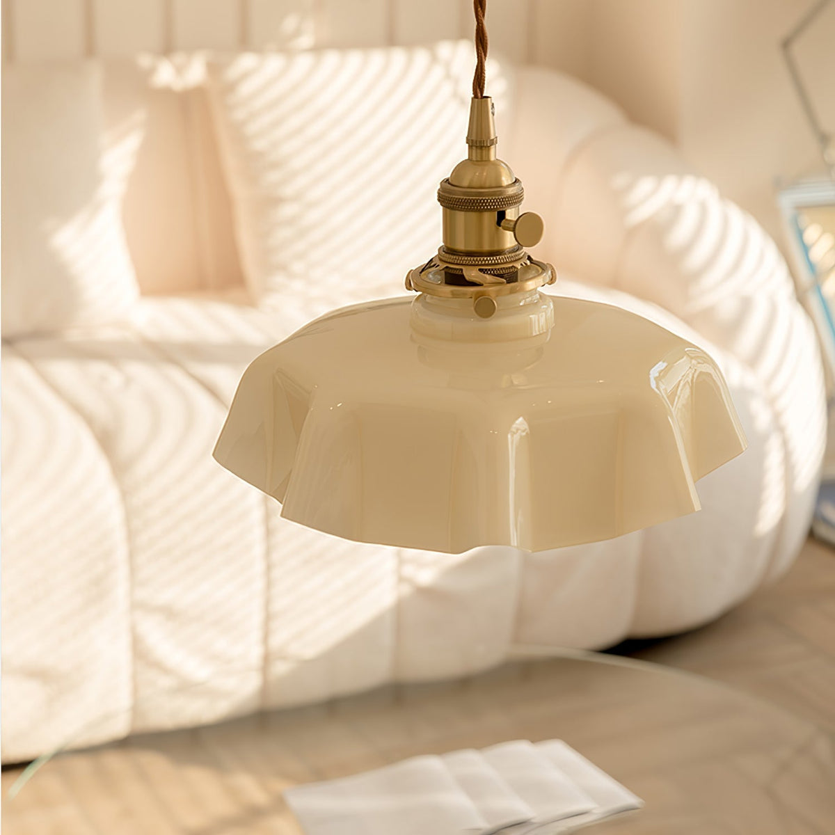 Liorivora hanglamp French Flower voor eetkamer