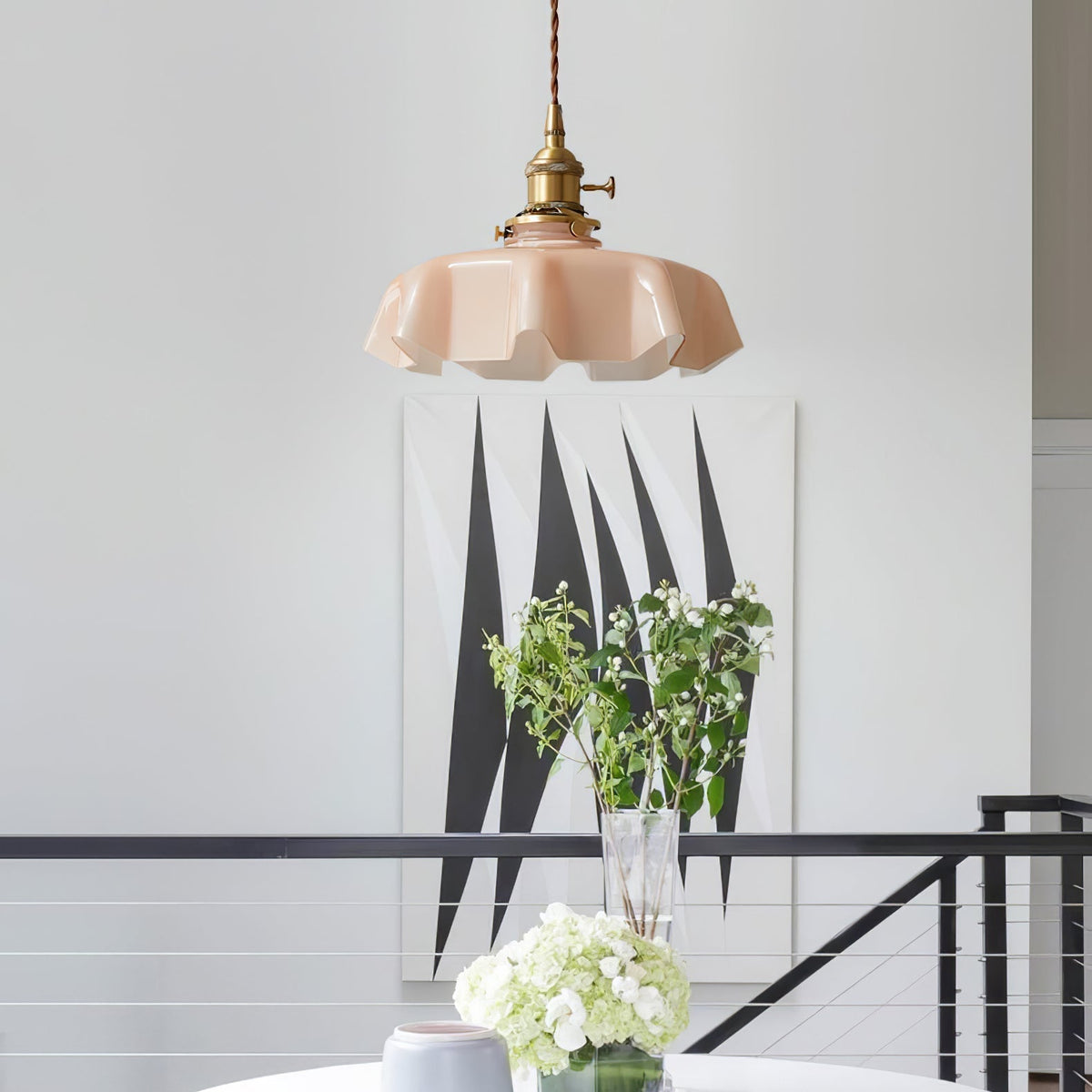 Liorivora hanglamp French Flower voor eetkamer