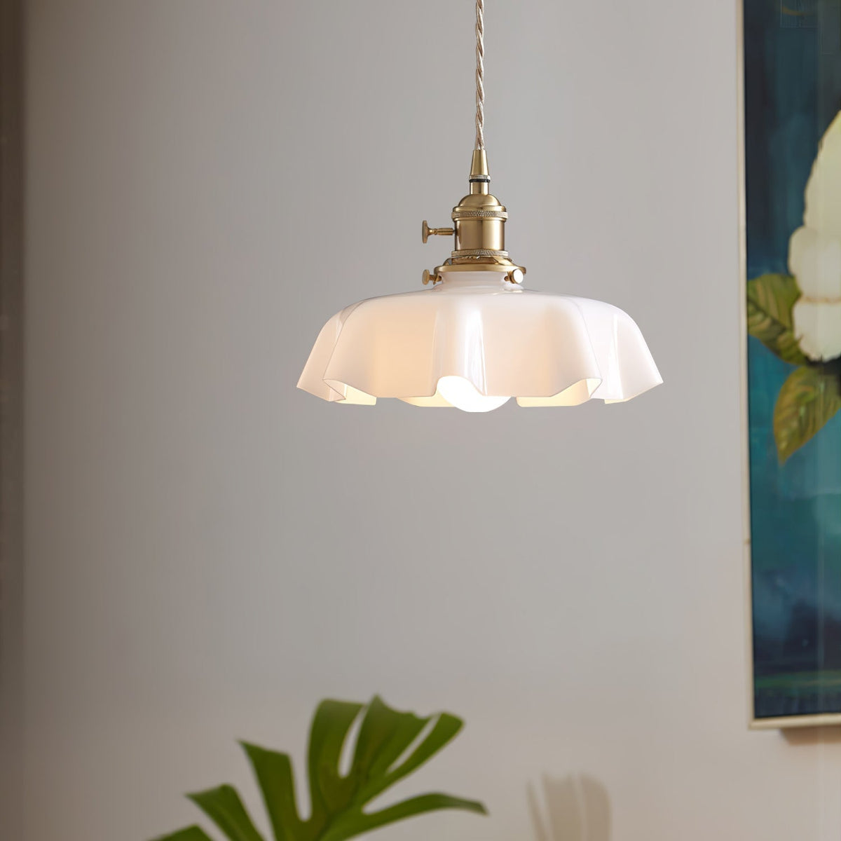 Liorivora hanglamp French Flower voor eetkamer