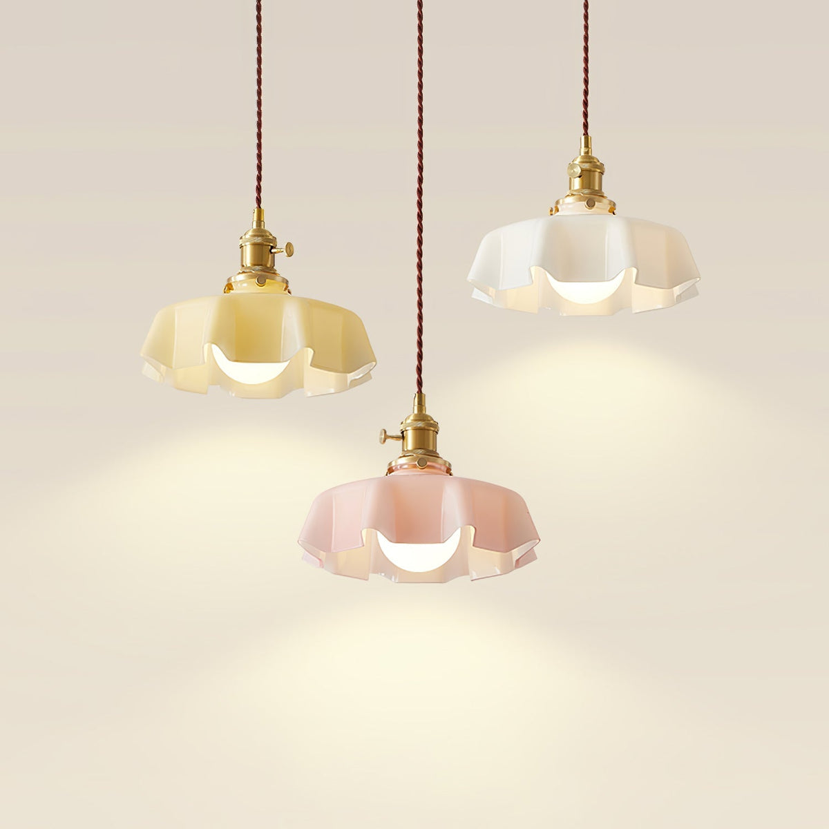 Liorivora hanglamp French Flower voor eetkamer