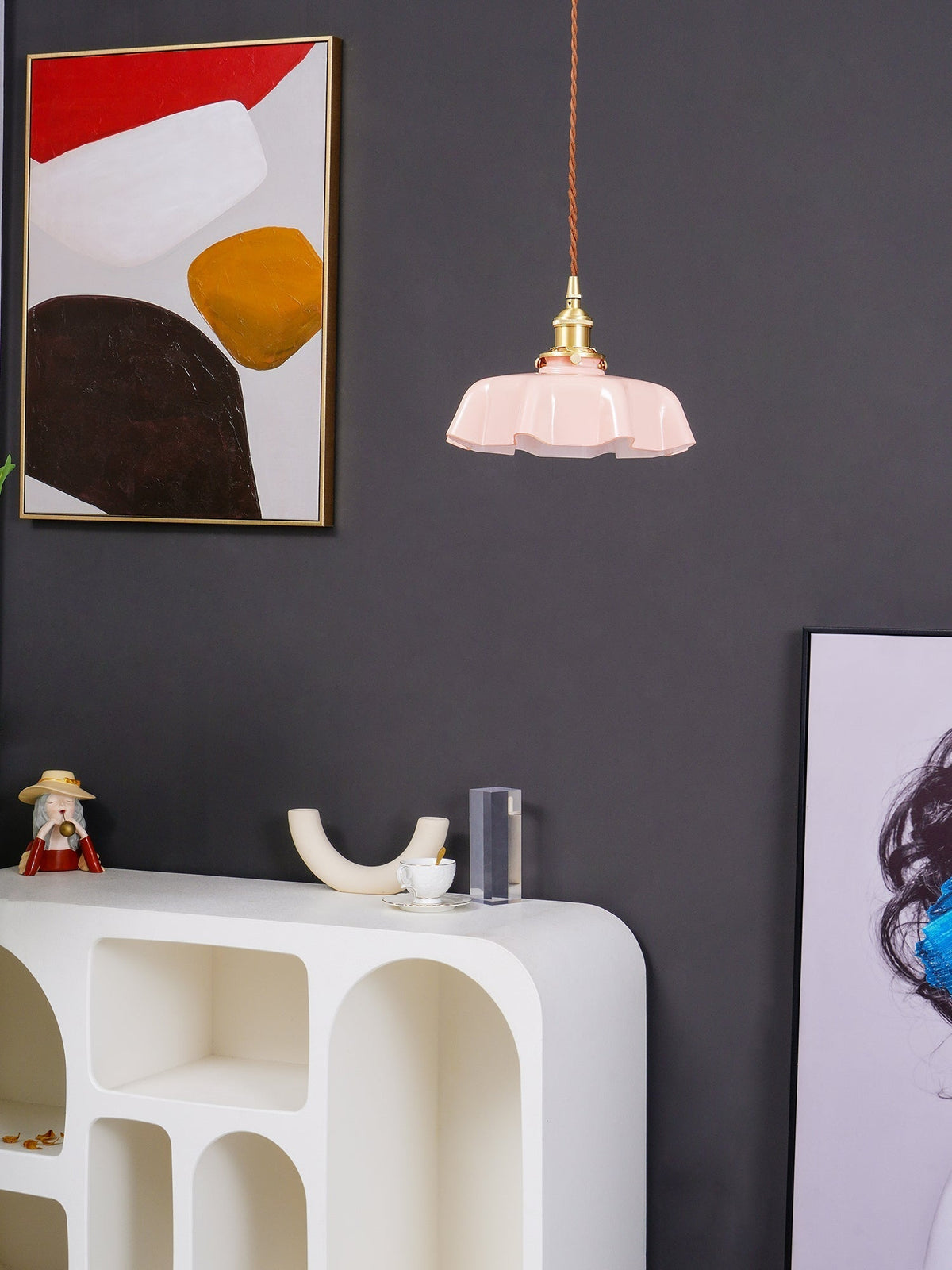 Liorivora hanglamp French Flower voor eetkamer