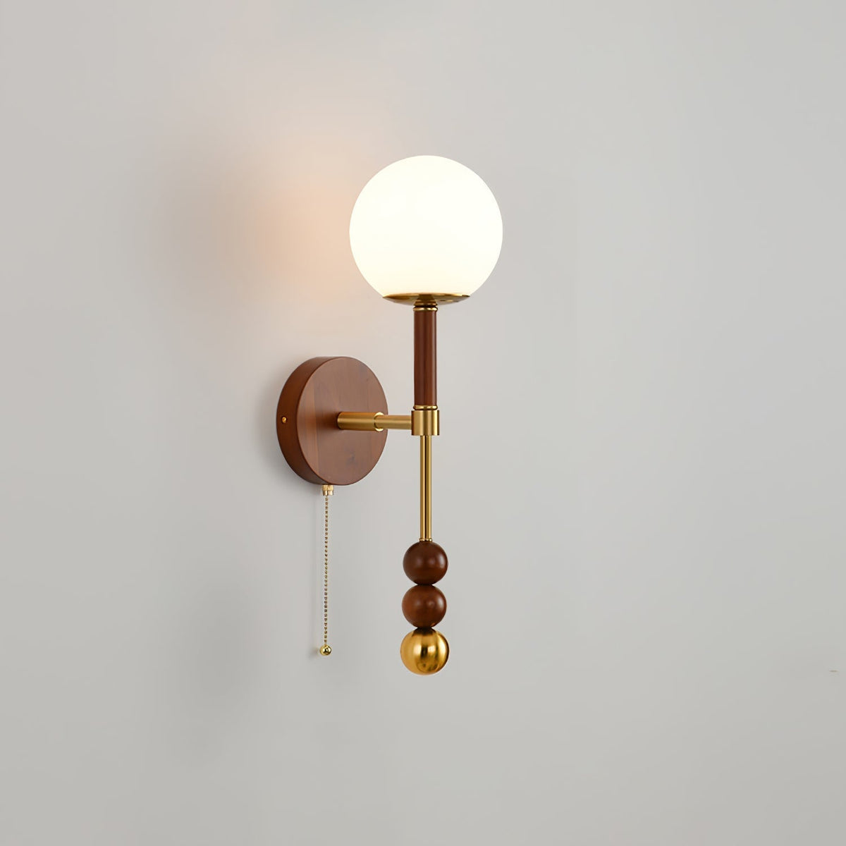 Hilda Roma elegantie wandlamp van hout