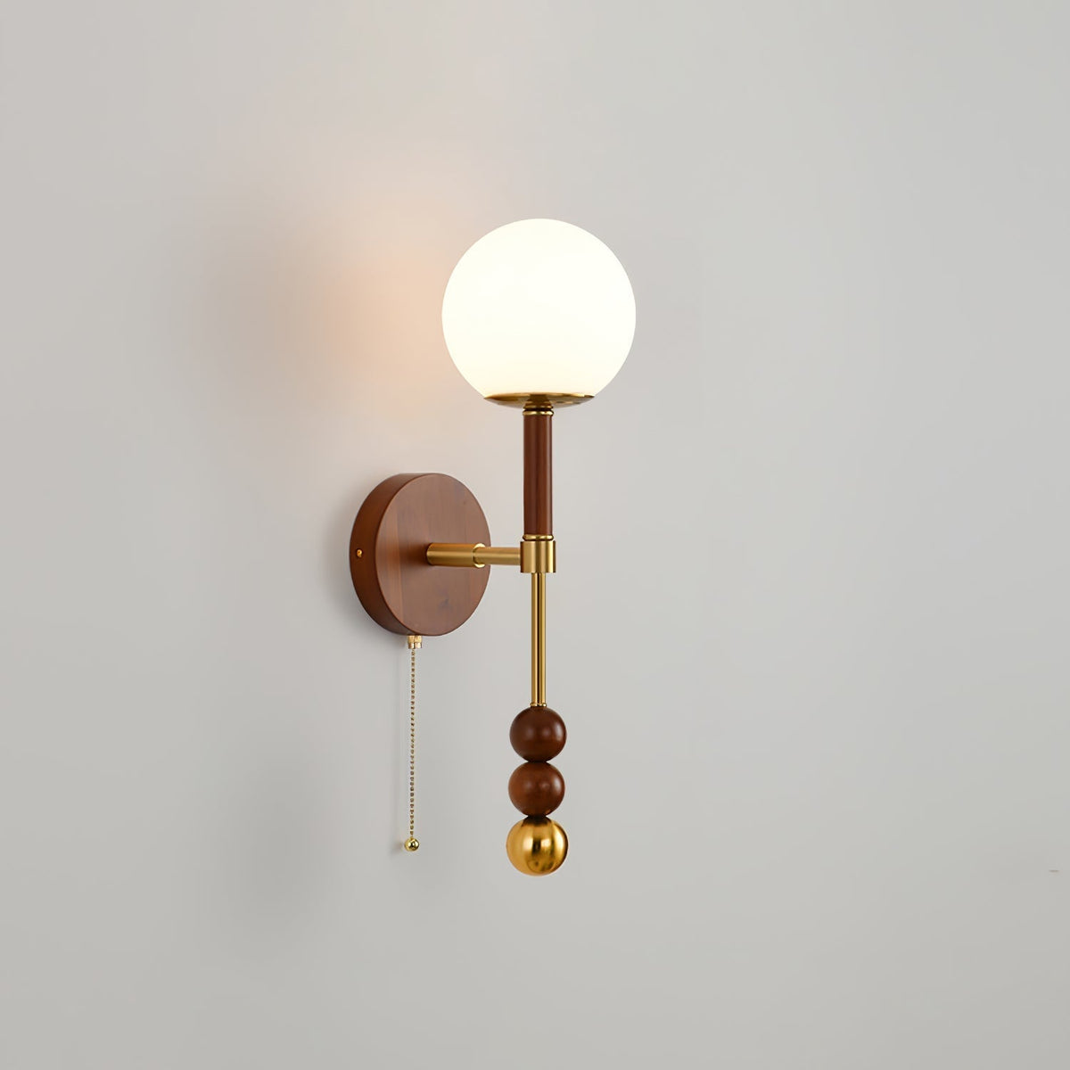 Hilda Roma elegantie wandlamp van hout