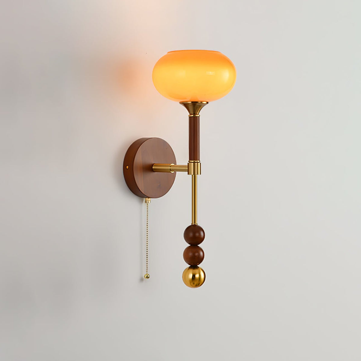 Hilda Roma elegantie wandlamp van hout