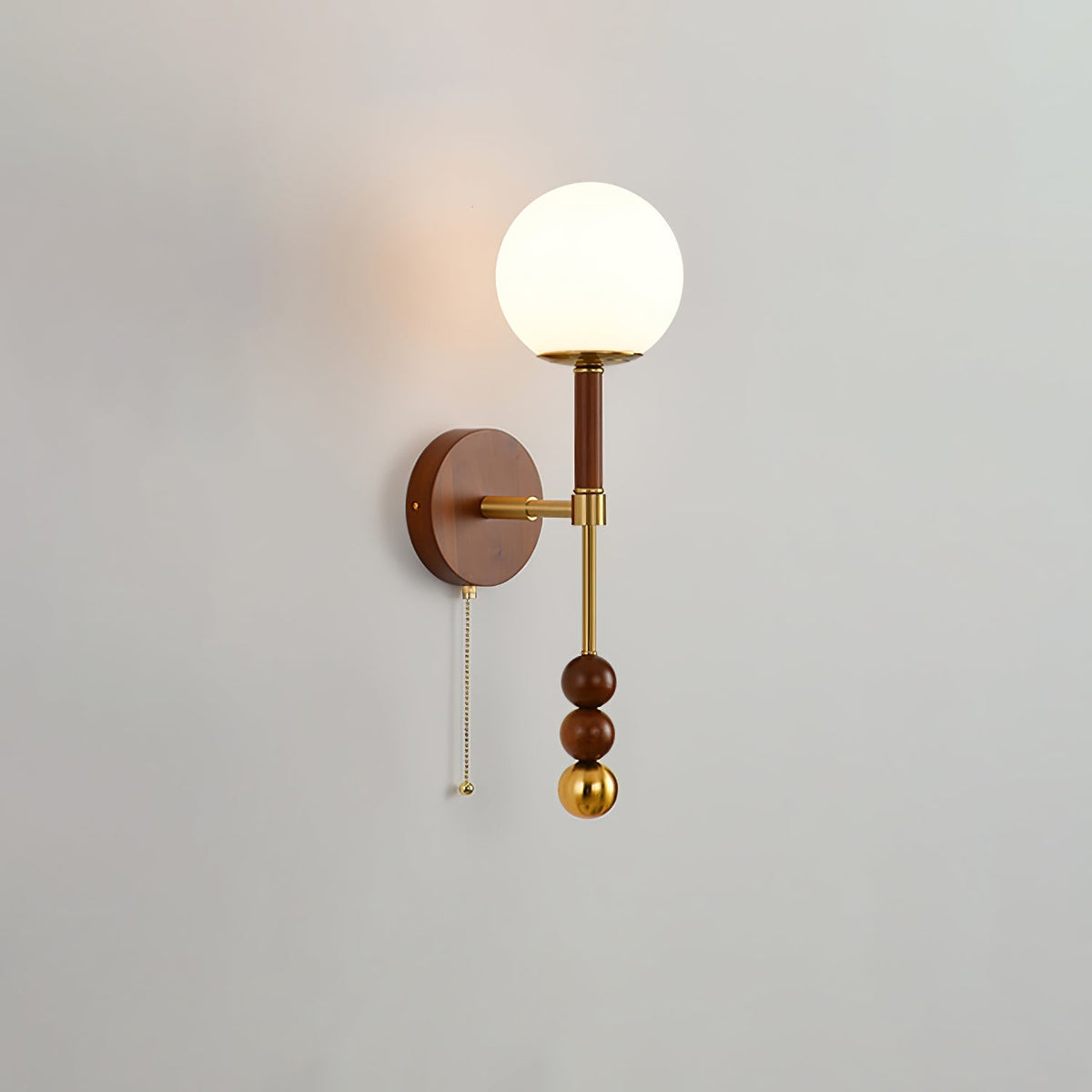 Hilda Roma elegantie wandlamp van hout
