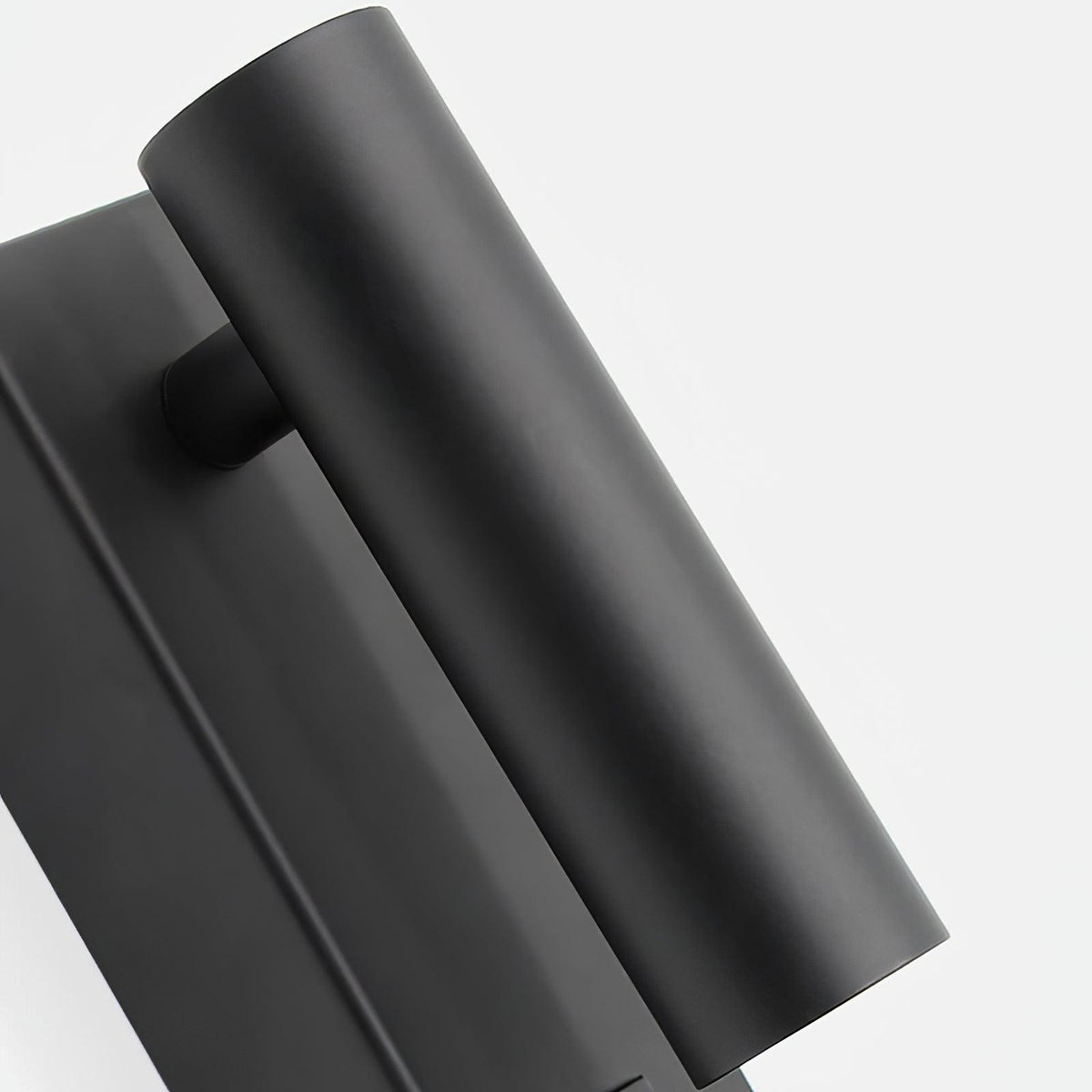 Sothis moderne minimalistische wandlamp in zwart met USB-aansluiting