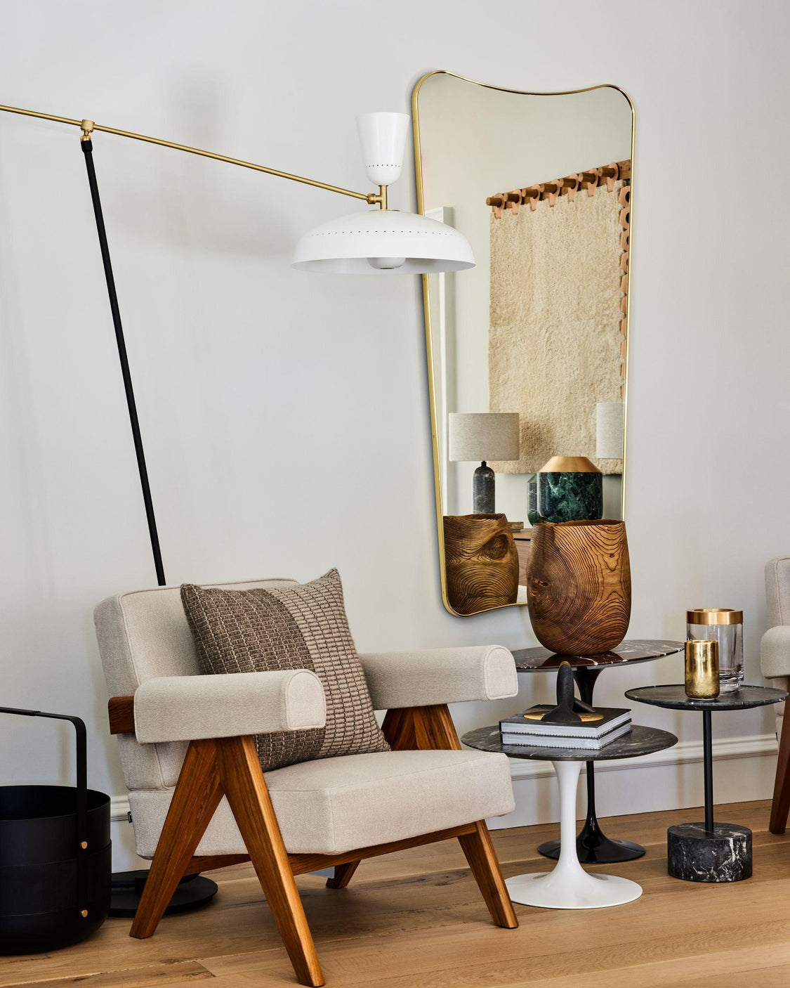 Lever vloerlamp