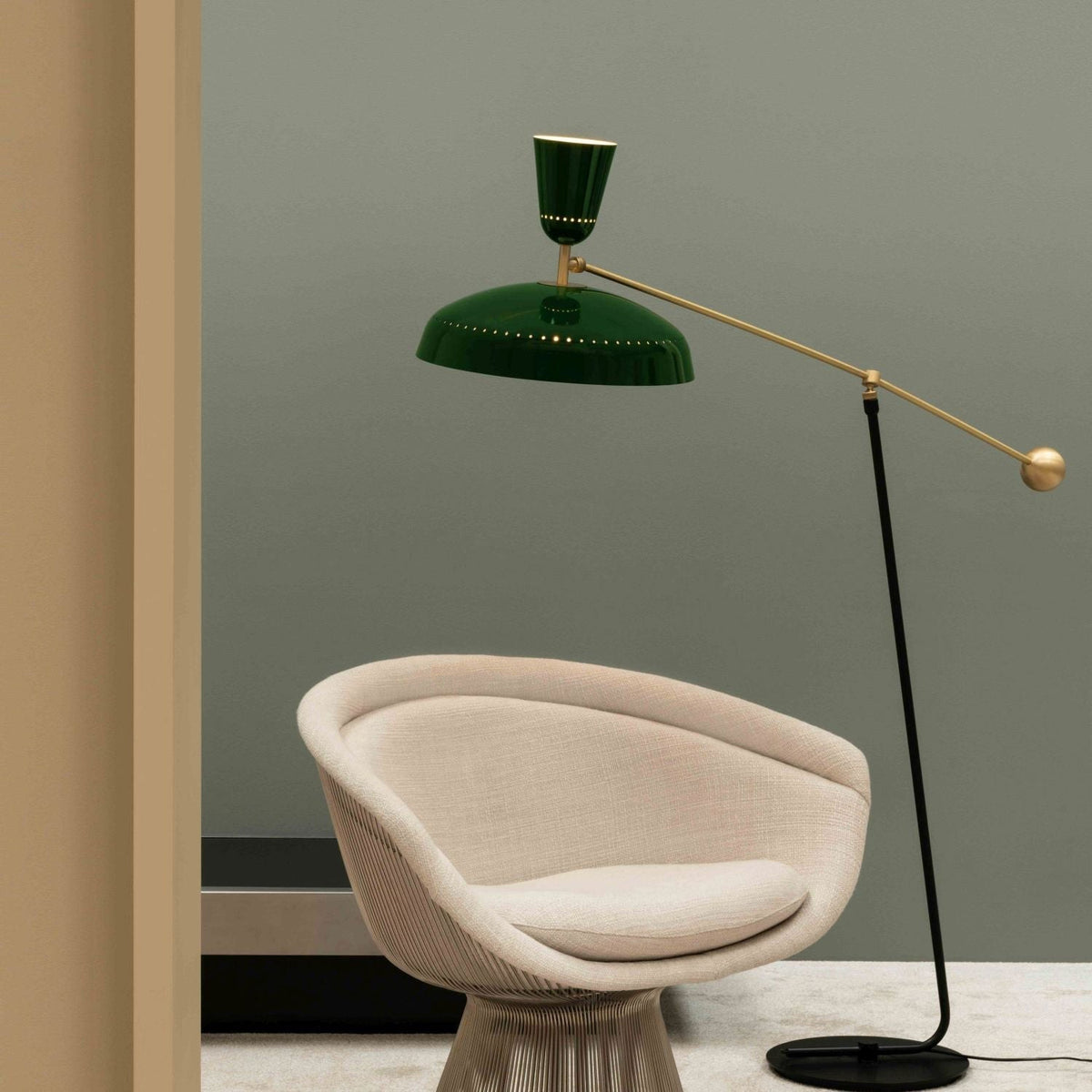 Lever vloerlamp