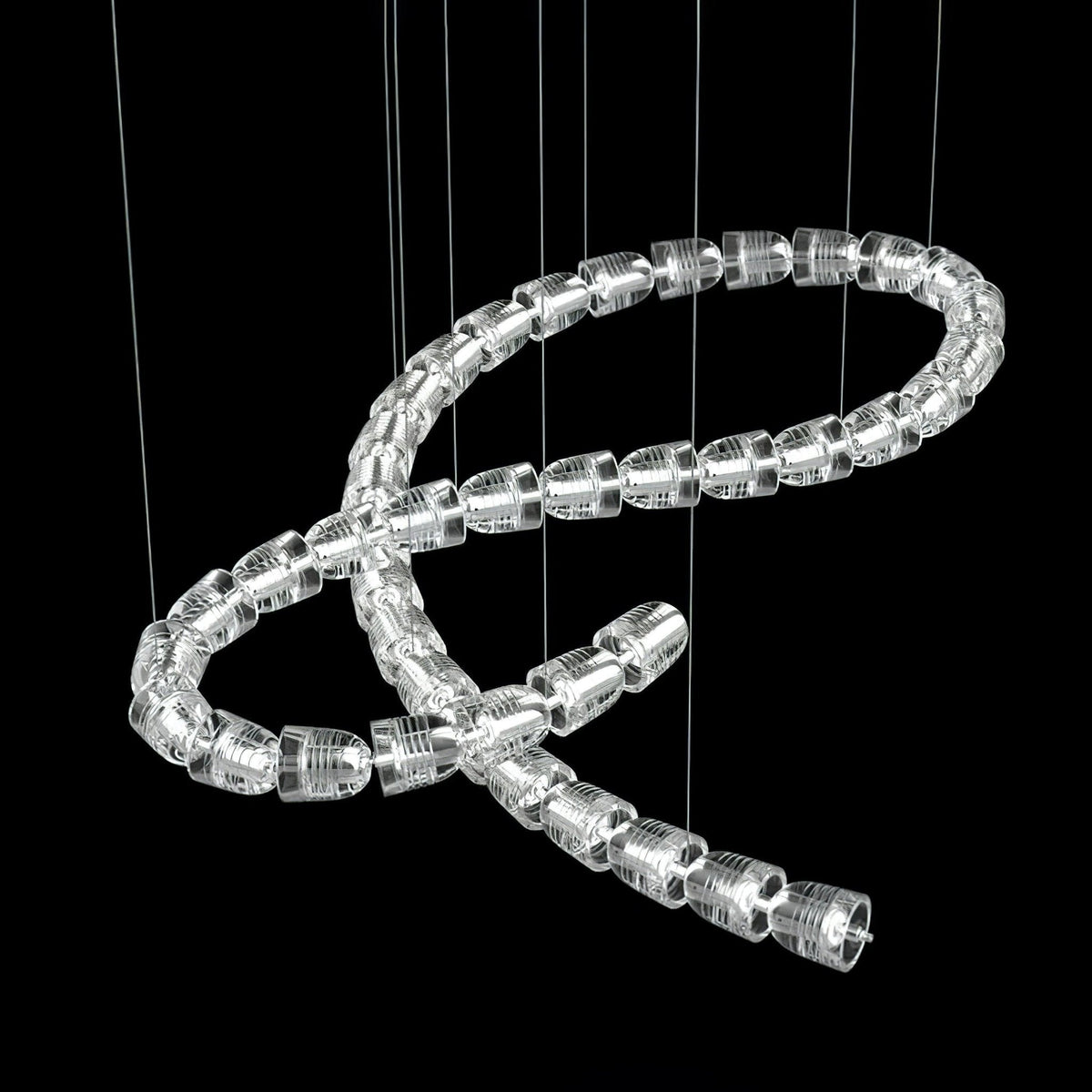 Cavenira Art Deco kristallen kroonluchter