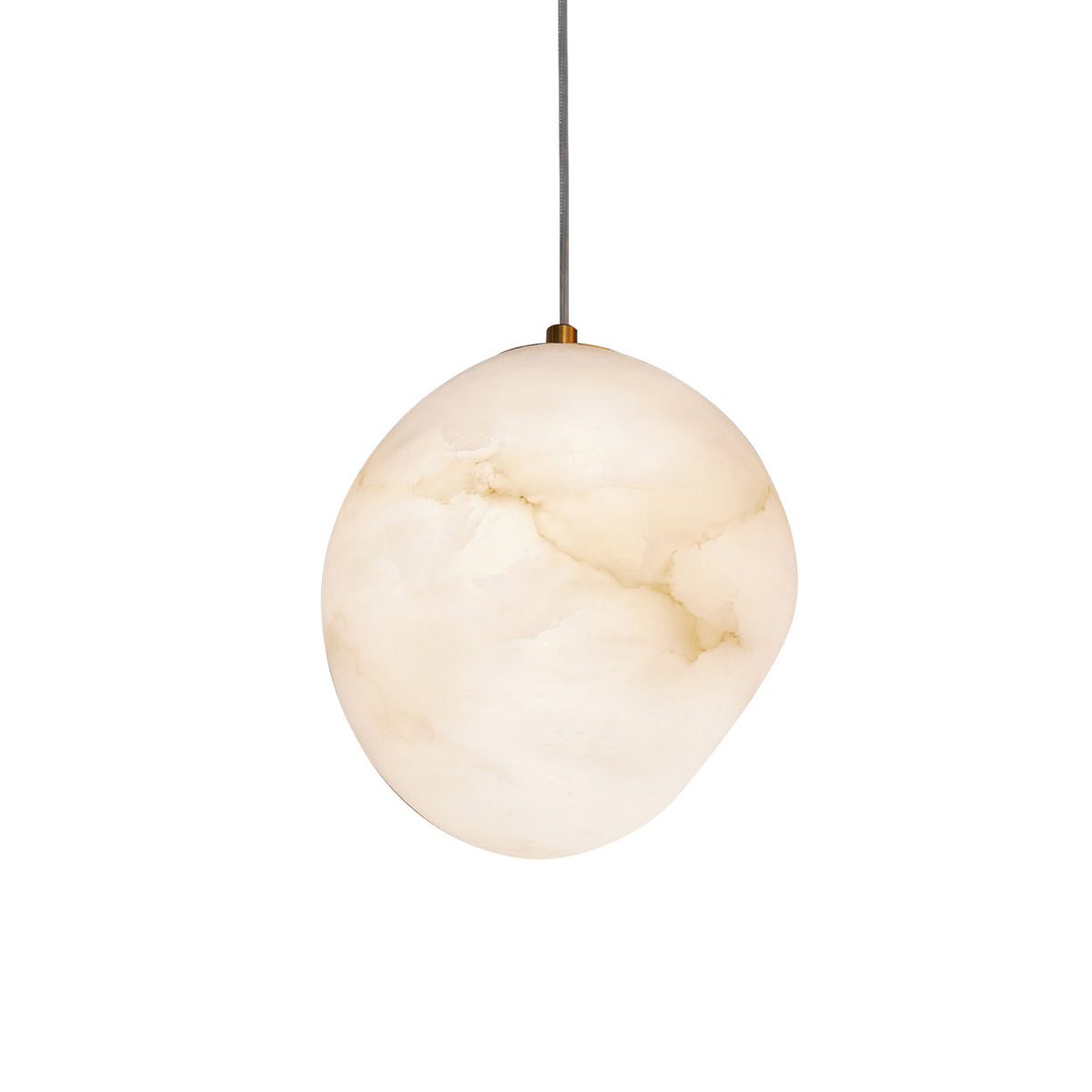 Ralen hanglamp Albast messing Sophistication