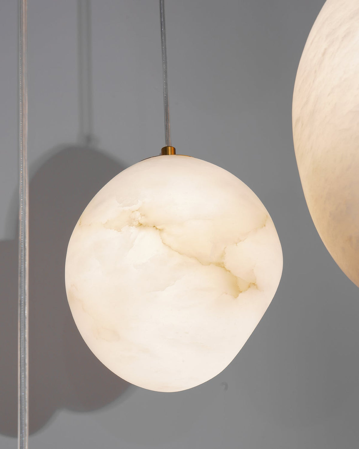 Ralen hanglamp Albast messing Sophistication