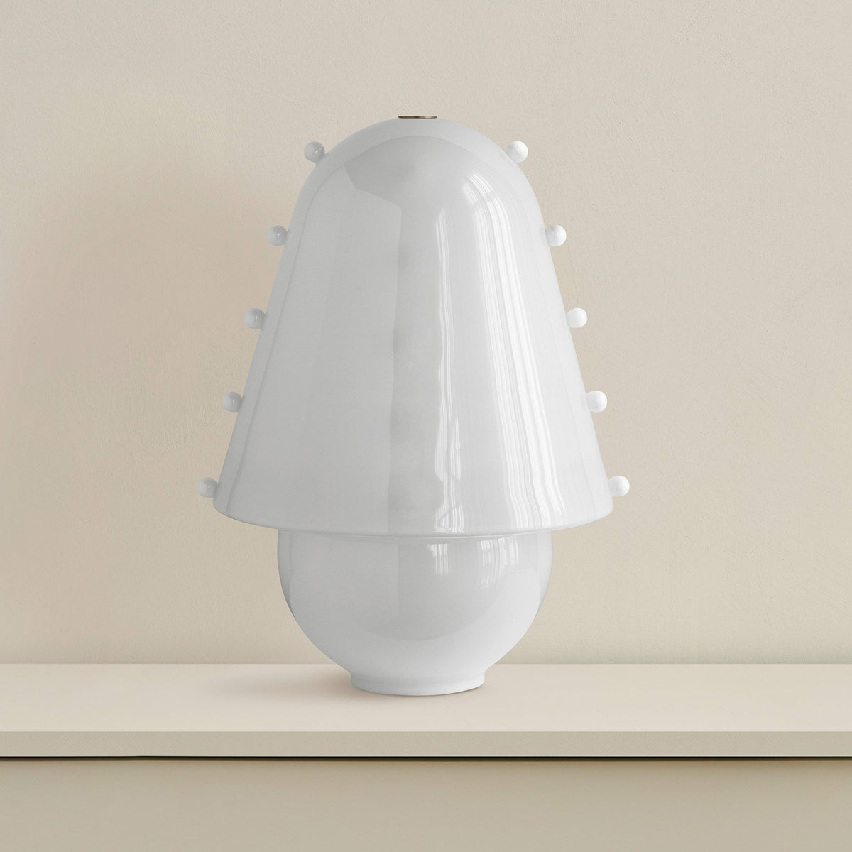 Enzo moderne tafellamp van glas