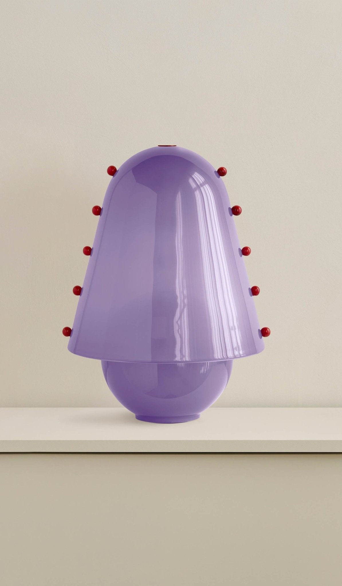 Enzo moderne tafellamp van glas