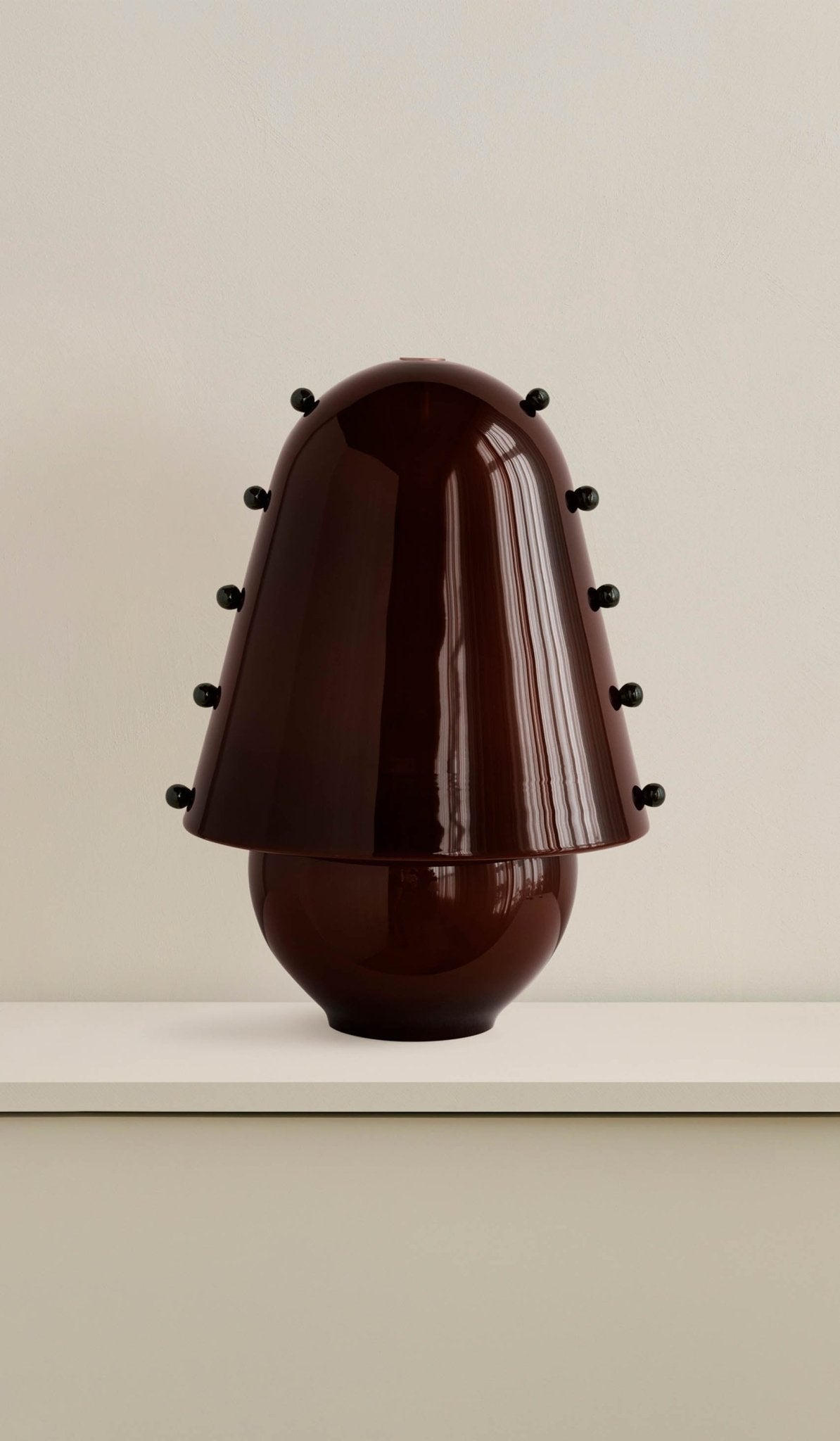 Enzo moderne tafellamp van glas