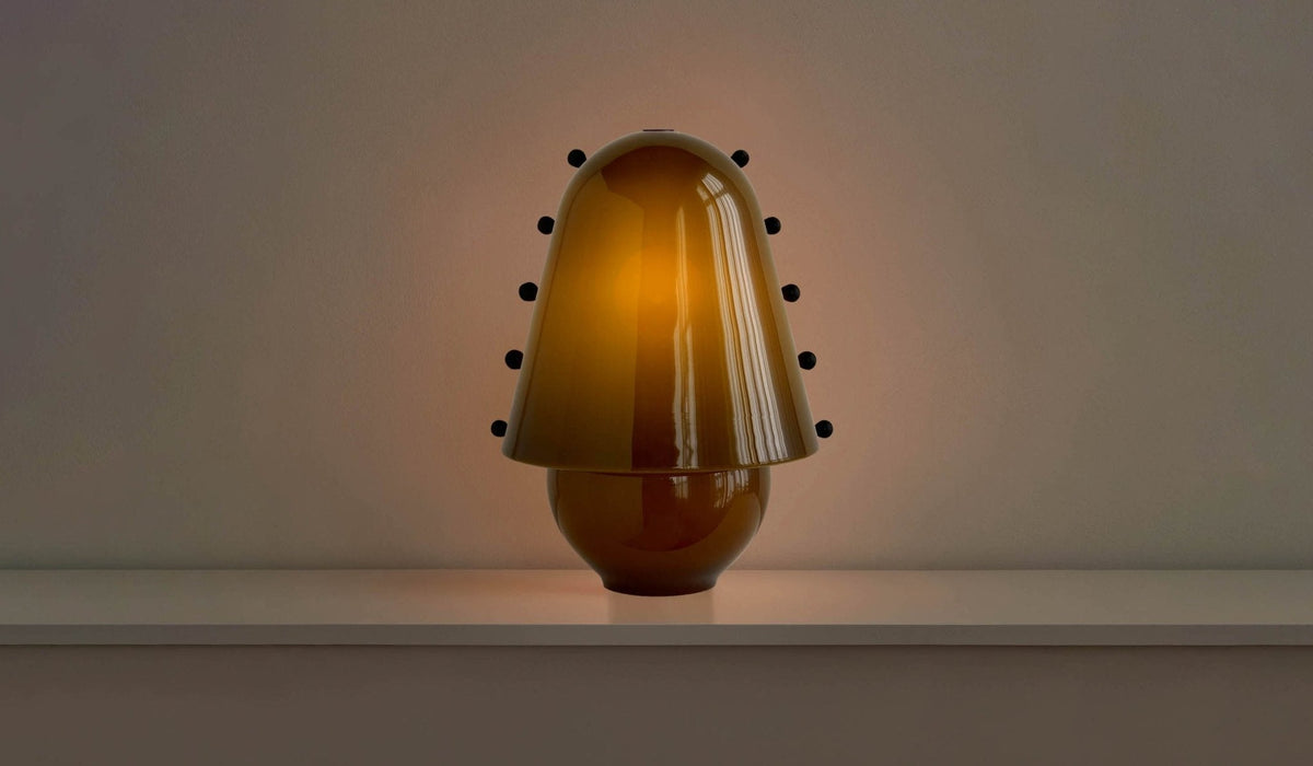 Enzo moderne tafellamp van glas