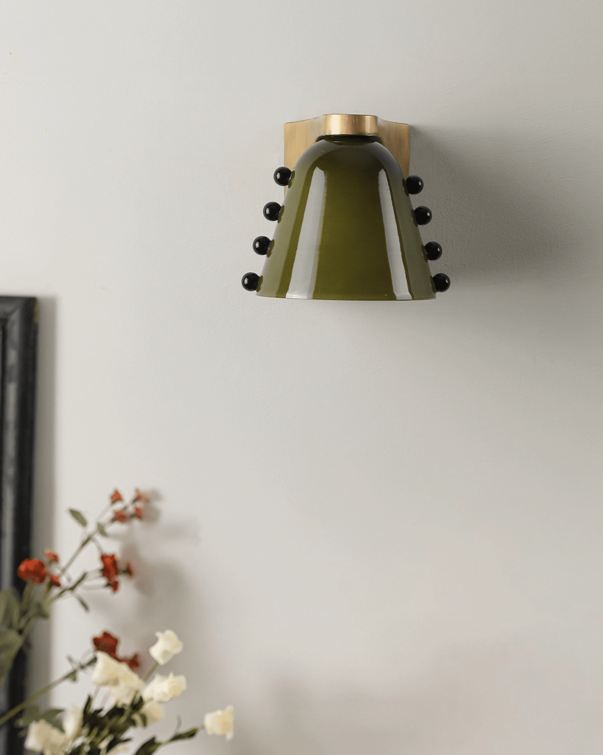 Jude Art Deco glazen wandlamp