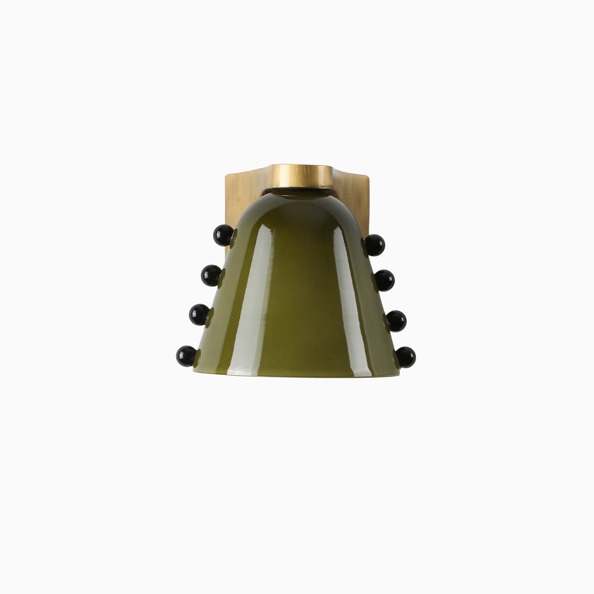 Jude Art Deco glazen wandlamp