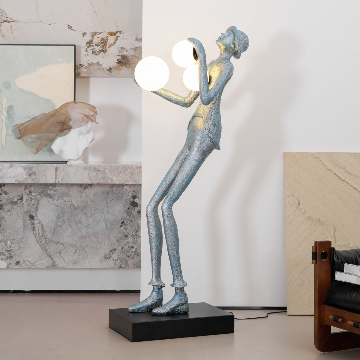 Seloia Gentleman Sculpture vloerlamp