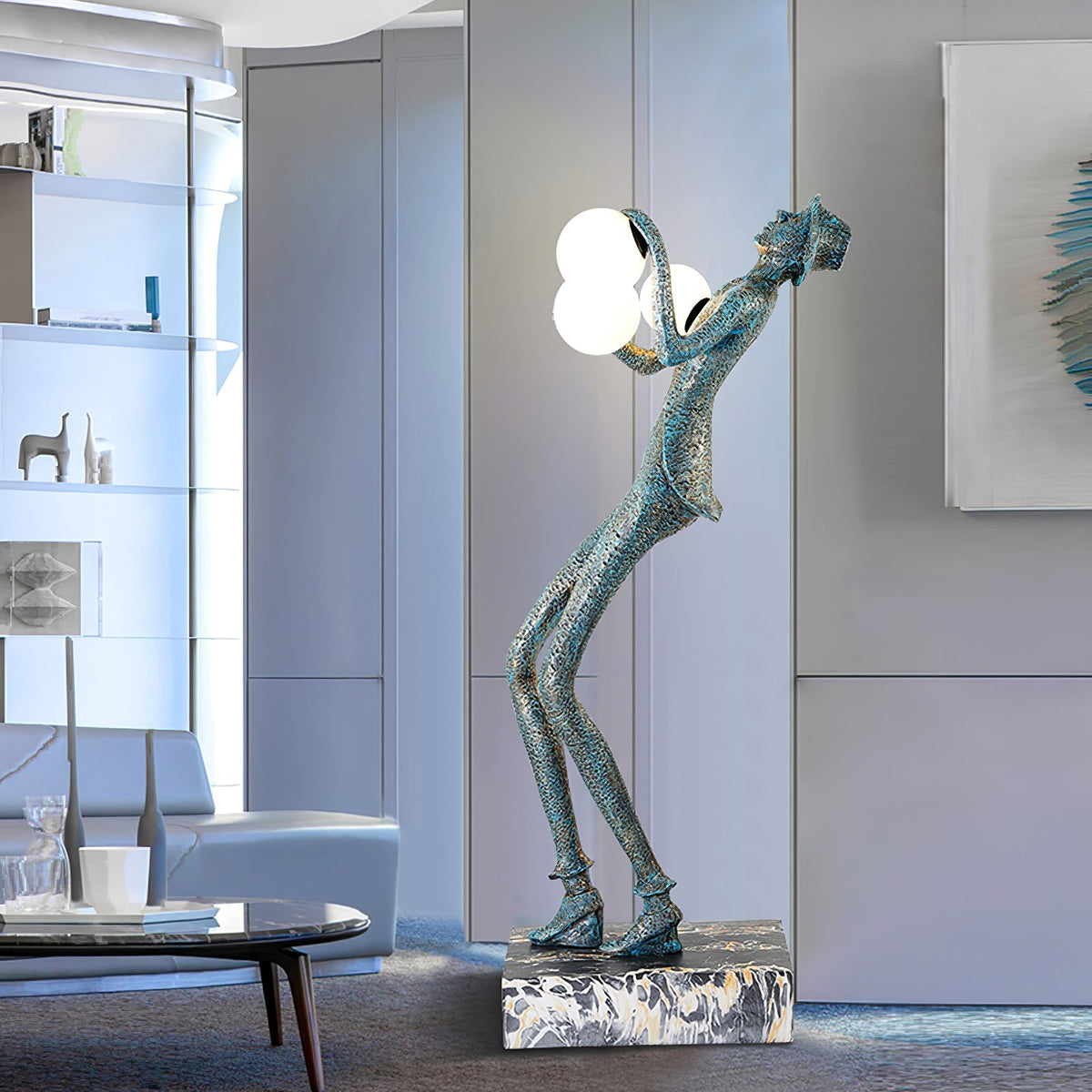 Seloia Gentleman Sculpture vloerlamp