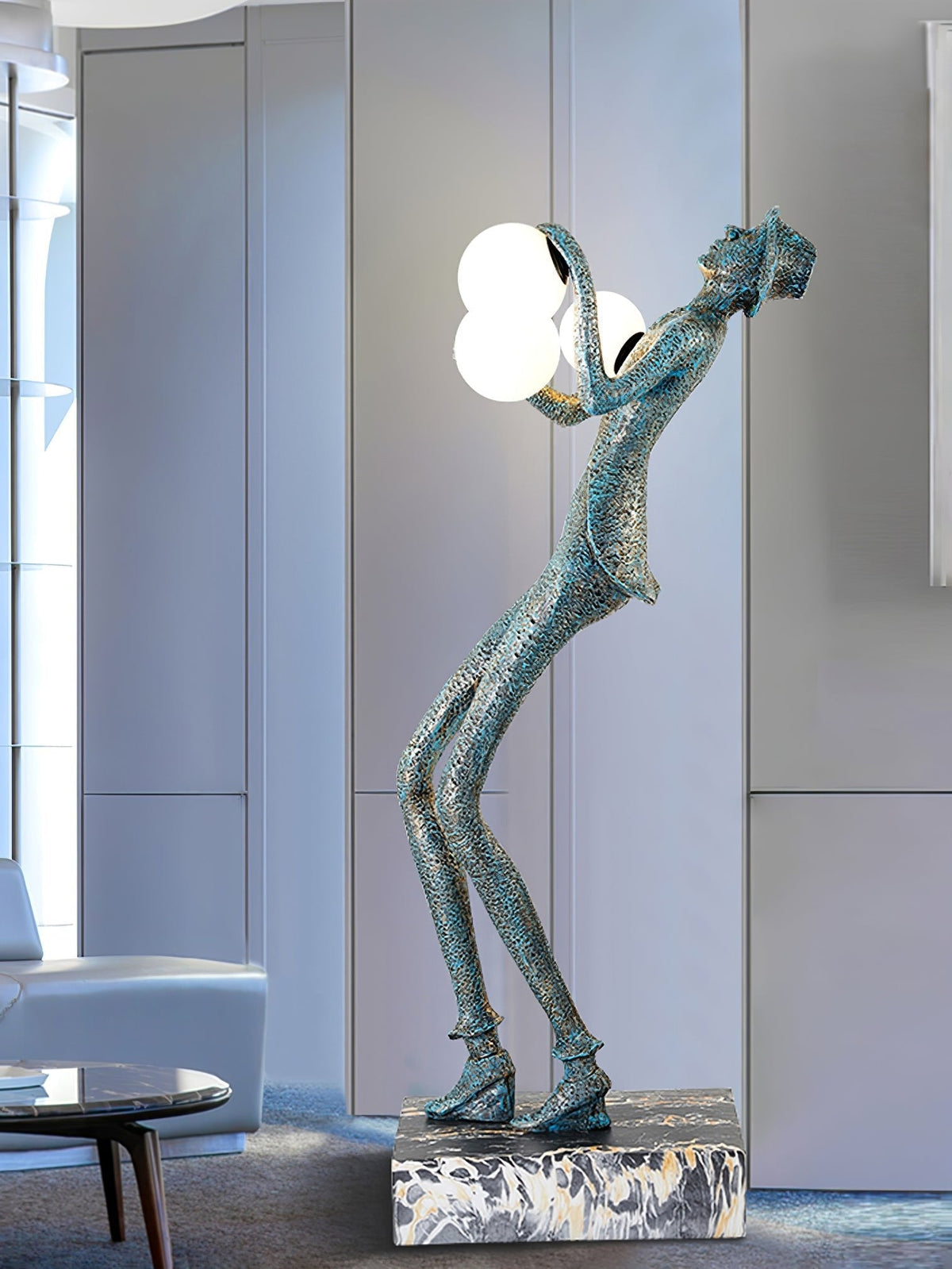 Seloia Gentleman Sculpture vloerlamp
