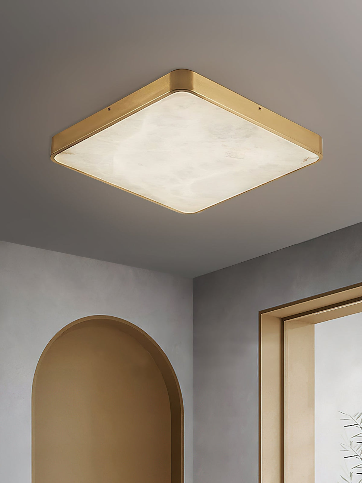 Nivaora albasten plafondlamp