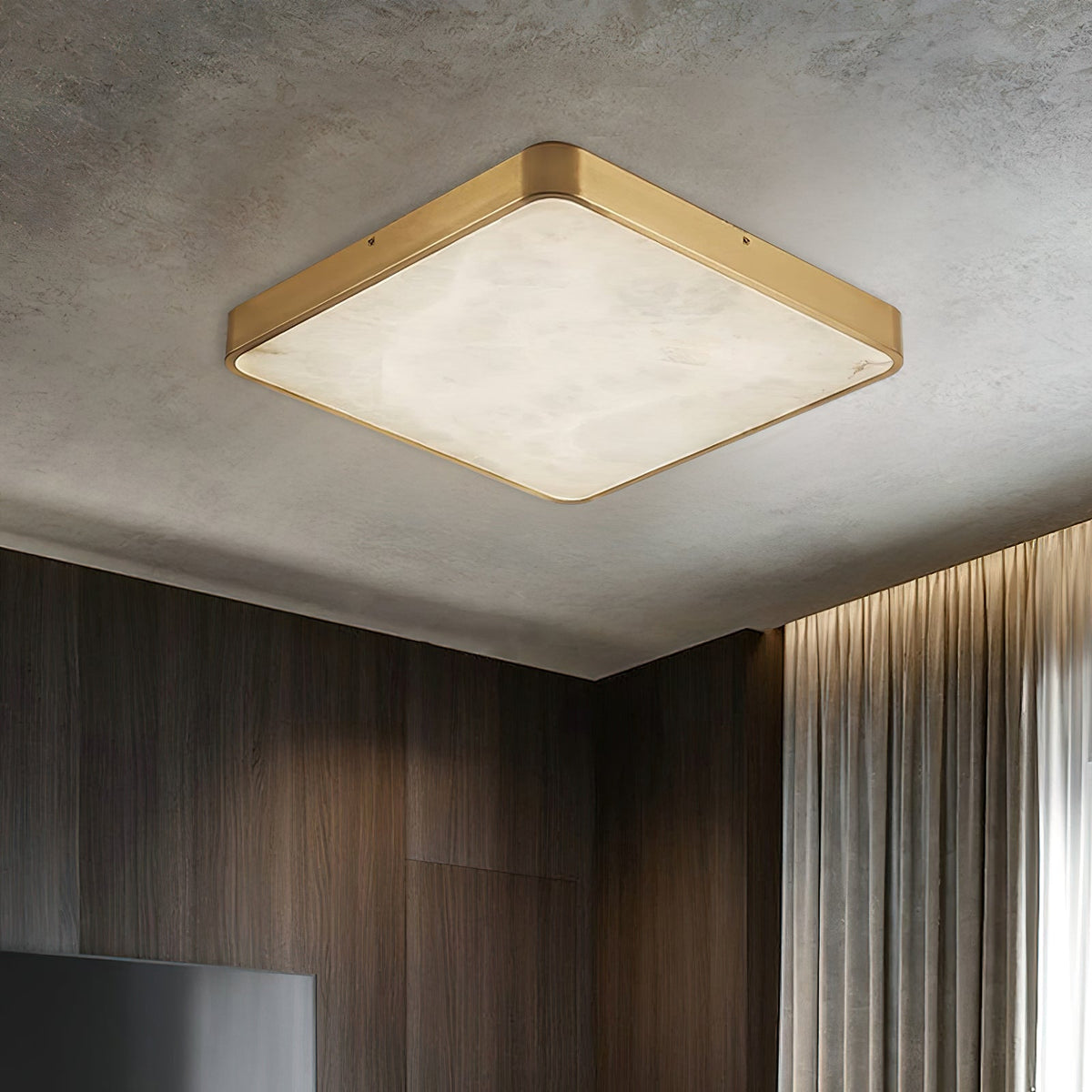 Nivaora albasten plafondlamp